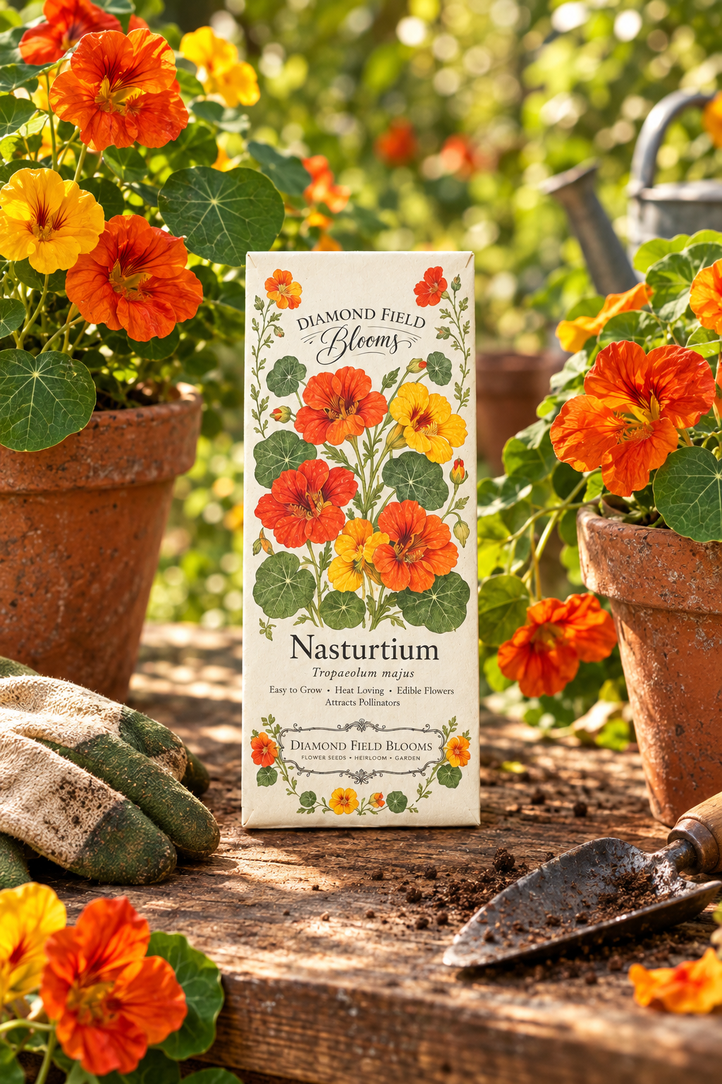 Nasturtium Garden Lifestyle