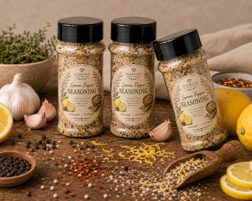 Lemon Pepper Seasoning | Citrus & Spice Blend