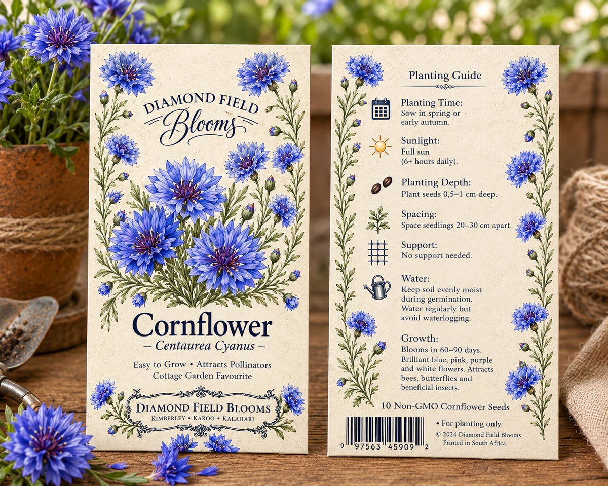 Blue Cornflower Seeds | Cottage & Cutting Gardens